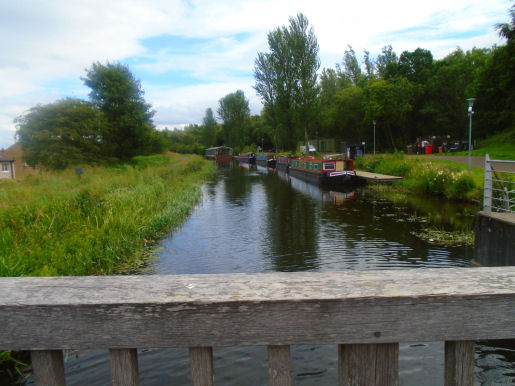 Canal by Falkirk Wheel